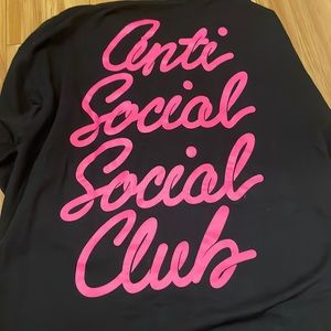 Anti social social club limited edition hoodie